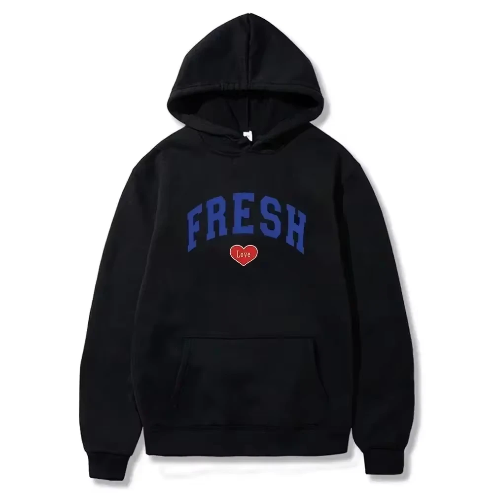 

2024Casual printed style hooded spring long sleeved sweatshirt loose top women's sportswear designer formal wear streetwear