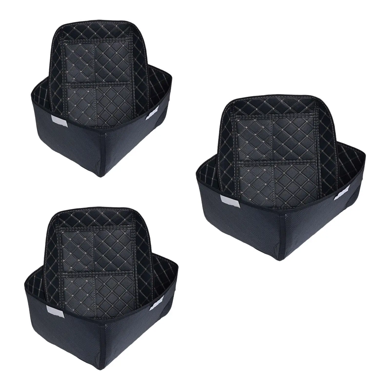 

Rear Trunk Storage Bucket PU Leather Cushion Cover Inner Tail Liner for Motorcycle Accessories Organizer