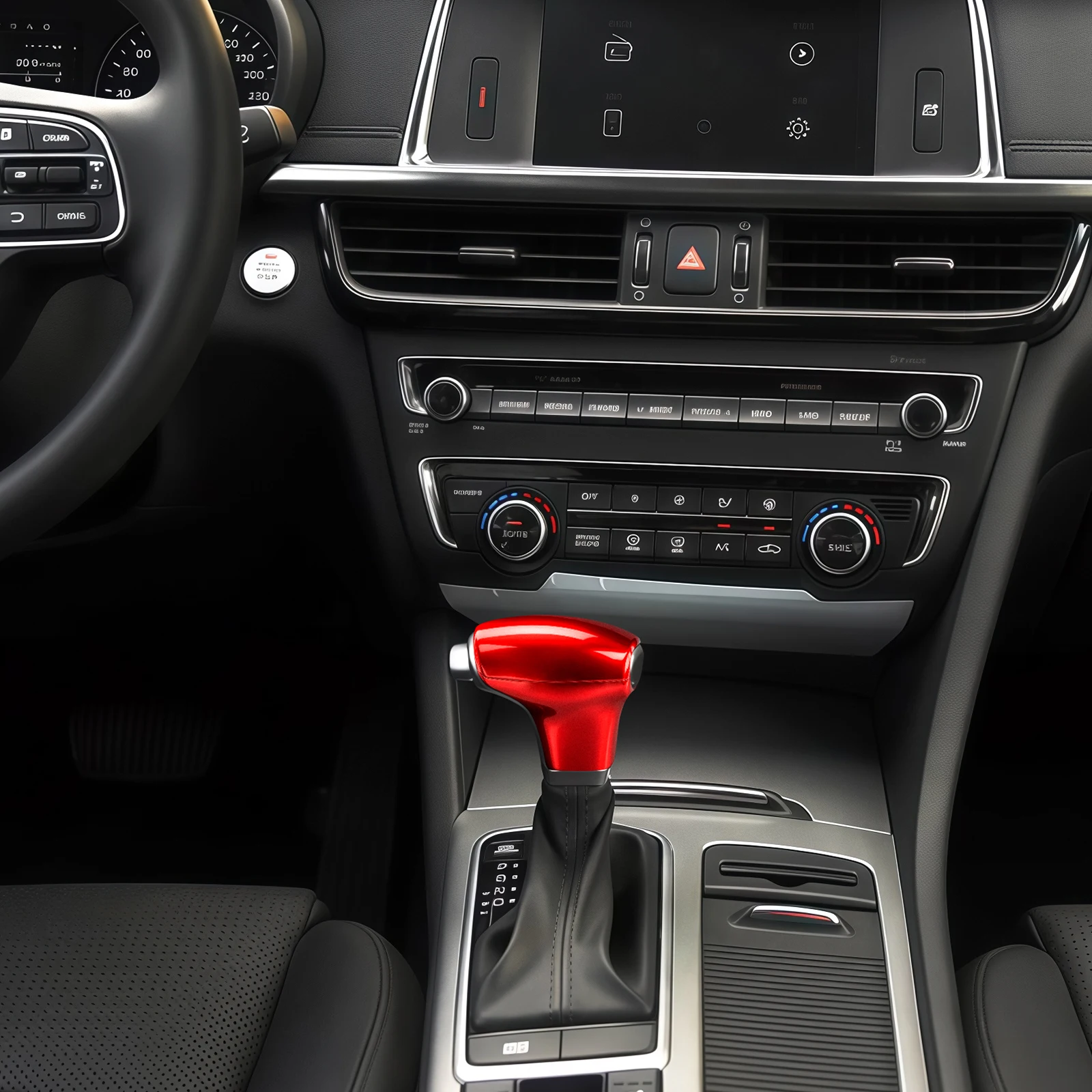 For Kia Cadenza K5 K7 2017-2019 Gear Shift Head Cover Console Trim Car Interior Styling Accessories