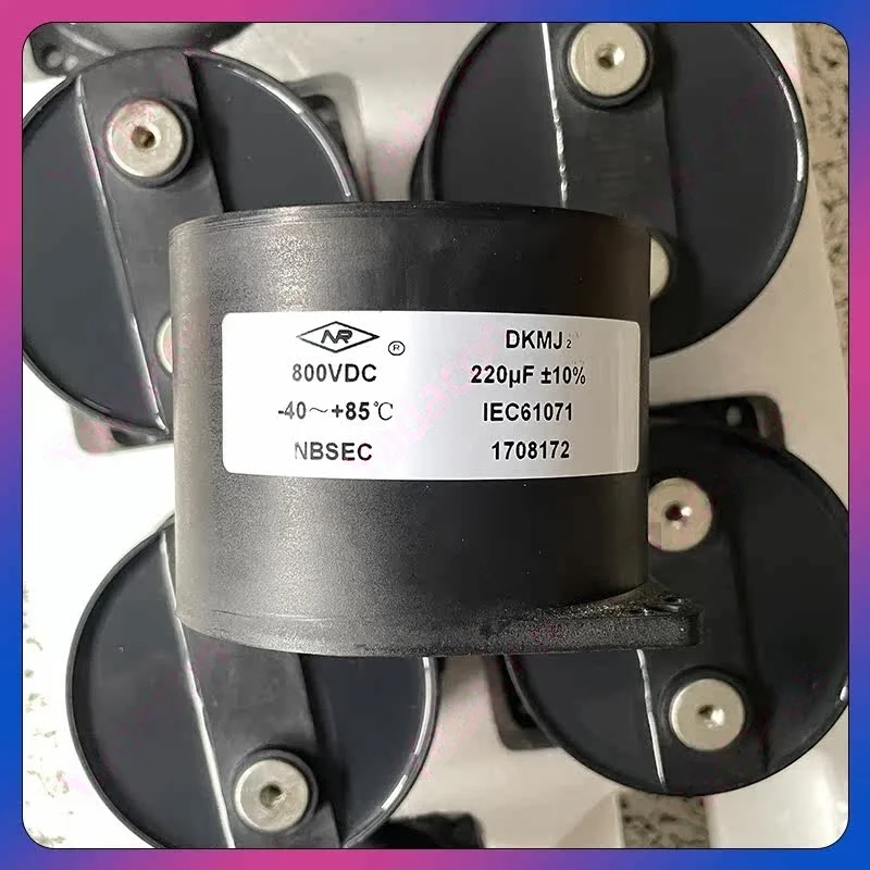 Original 800V 220UF, 900V 1200V, 100UF high-frequency induction heating, 85x65MM film capacitor, new capacity nr