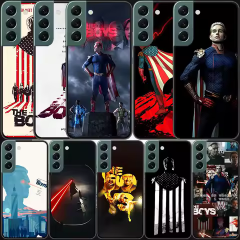 Homelander The Boys Phone Case For Samsung S25 Edge S24 FE Galaxy S22 Ultra S21 Plus S20 S23 S10 Plus Cover Silicone Soft Coque
