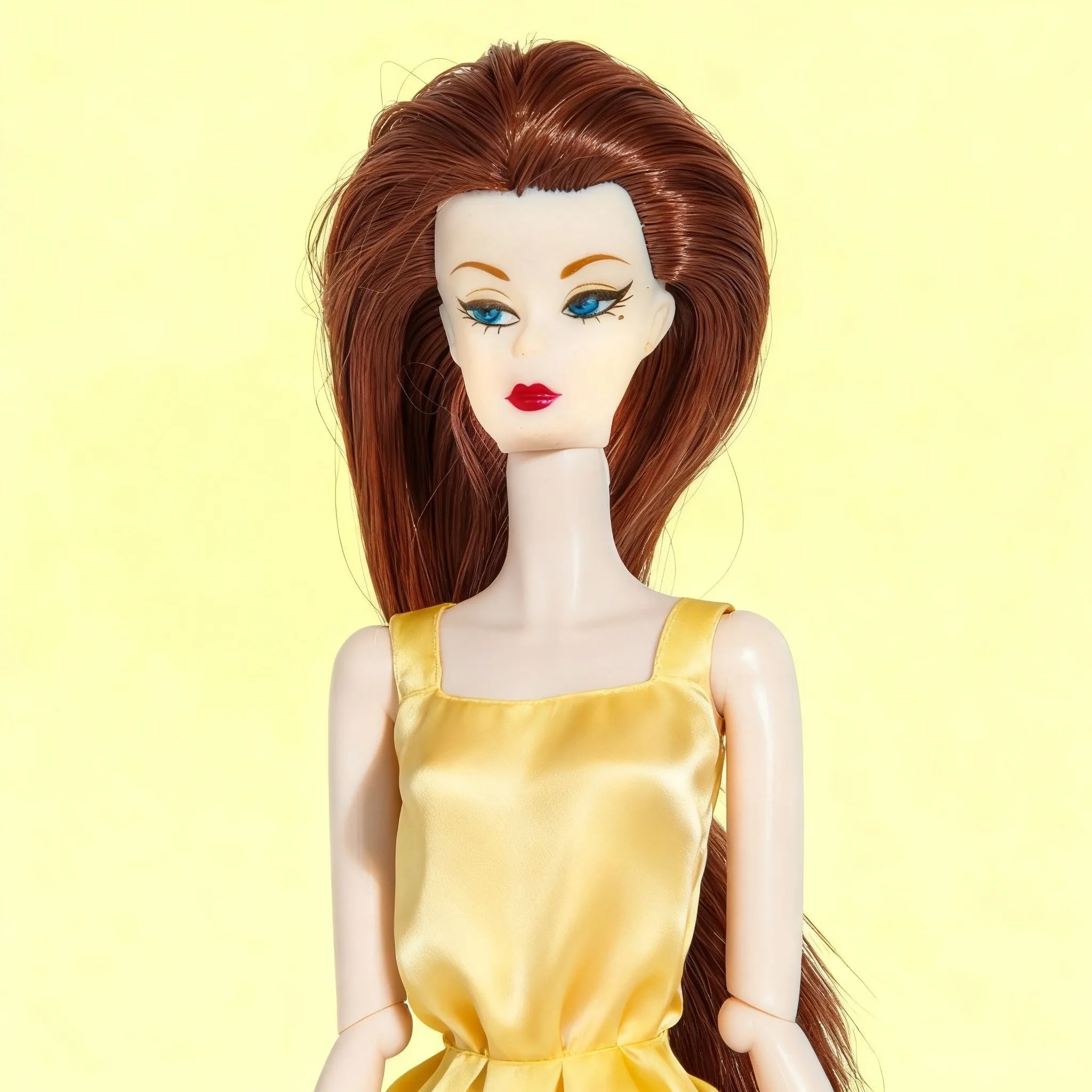 Figura BJD Super Model di Grado Collezionista, 32 cm con 12 Articolazioni Mobili, Pelle e Trucco Realistici, Collezione per Adulti, Solo Bambola