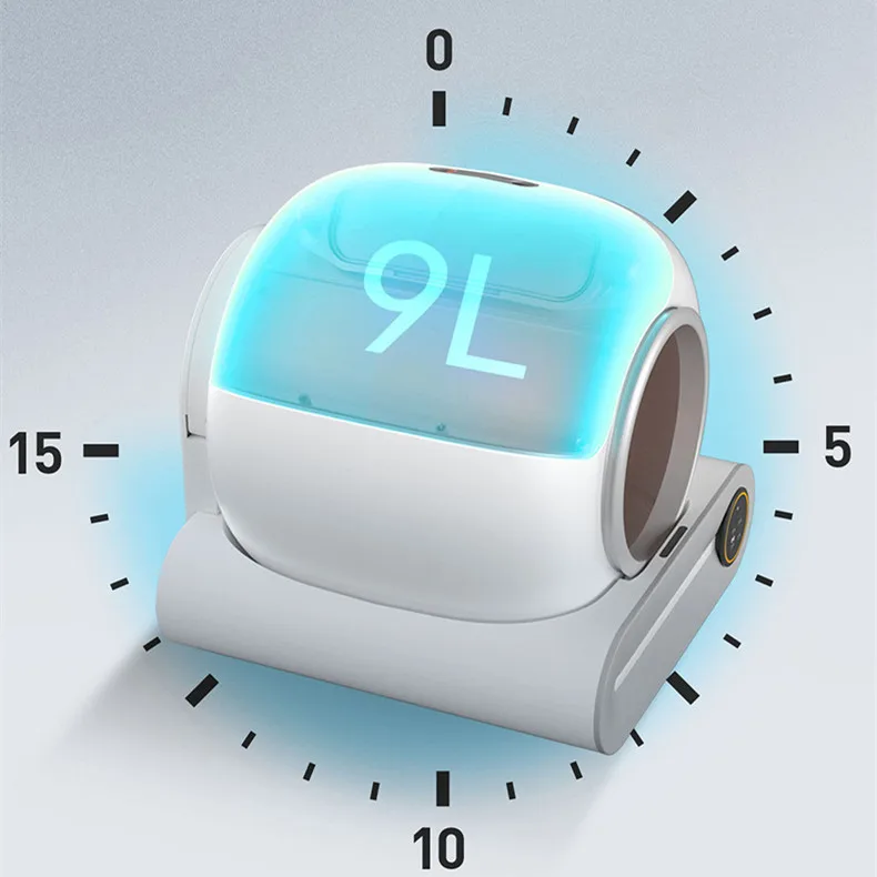 Wholesale Cat Autoclean  Box Smart Wifi Pet Electric Cat  Box Semi-automatic Quick Self Cleaning Cat  Box