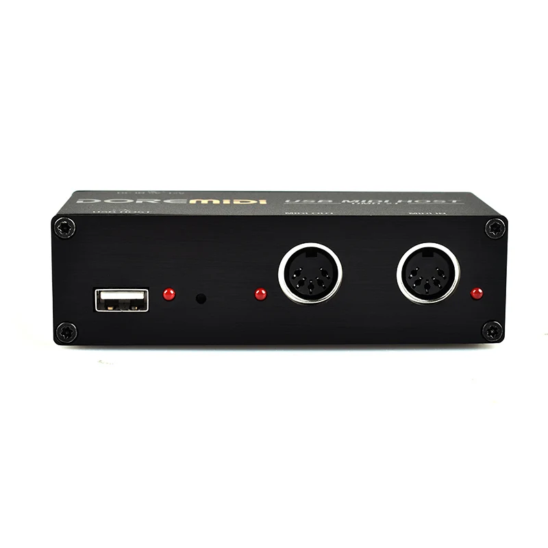 DOREMiDi szybki USB MIDI Host Box Host MIDI konwerter USB na MIDI UMH-21 kompatybilny ze wszystkimi urządzeniami z interfejsami USB MIDI