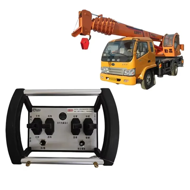 Industrial Crane Remote Control Wireless Convenient Means Controlling Machinery Equipment From Distance