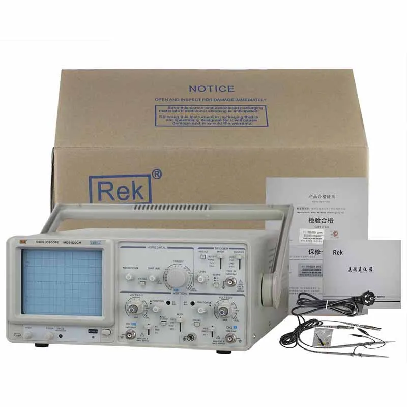 Cheap price oscilloscope 2 channel 20MHz   Used in all kinds of Electronic Products Testing  rigol MOS-620CH Oscilloscope