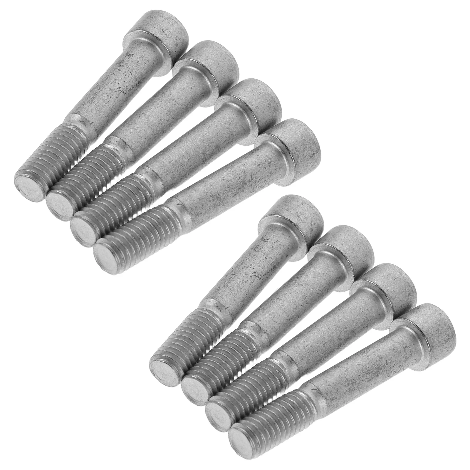 

8pcs Bicycle Seat Post Screws M8 Stainless Steel Quick Release Clamp Bolt For Mountain Bike Road Dirt Cycling Saddle Repair Kit