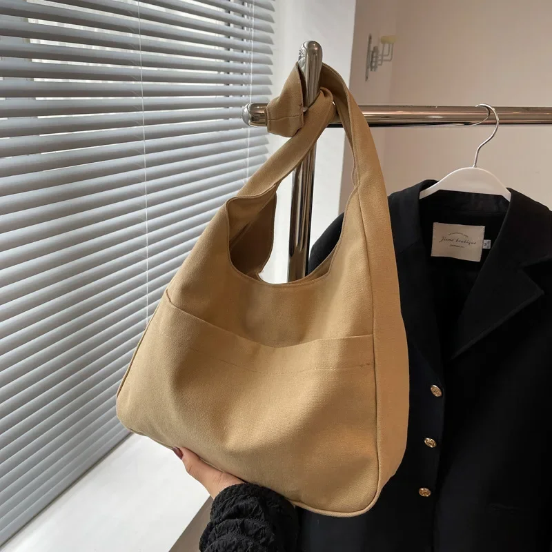 Shoulder bag Large capacity casual canvas bag Tote bag