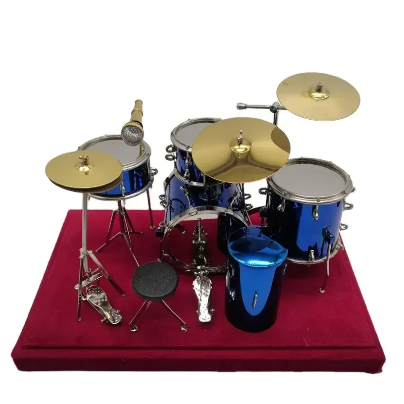 for  Mini Drum Set  Kids Children Musical Instrument Toy Percussion Educational