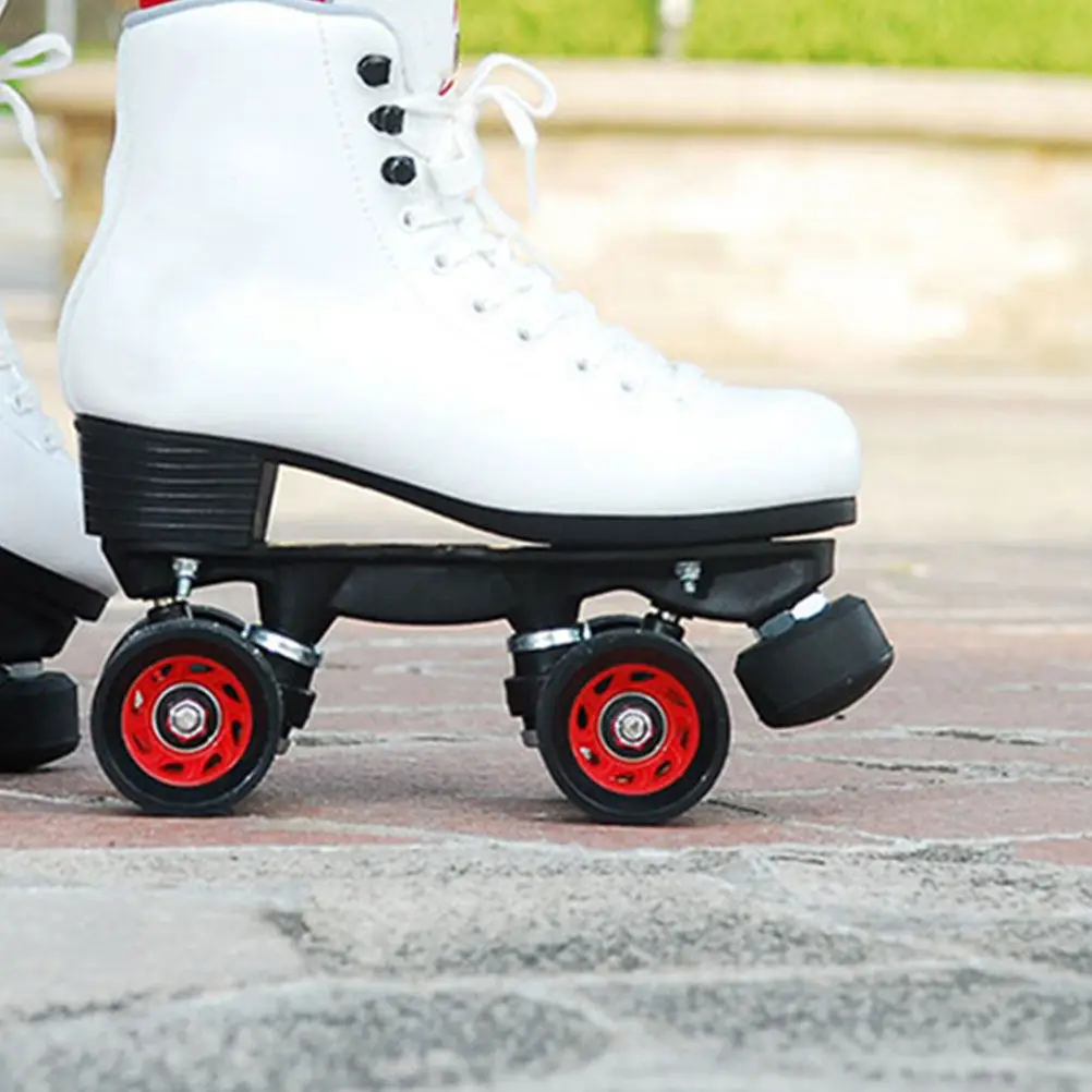 

2Pcs Round Shape Adjustable Toe Stops Plugs for Roller Skates High Elastic Rubber Brake Stoppers Quad Skating Brake Jam Plugs