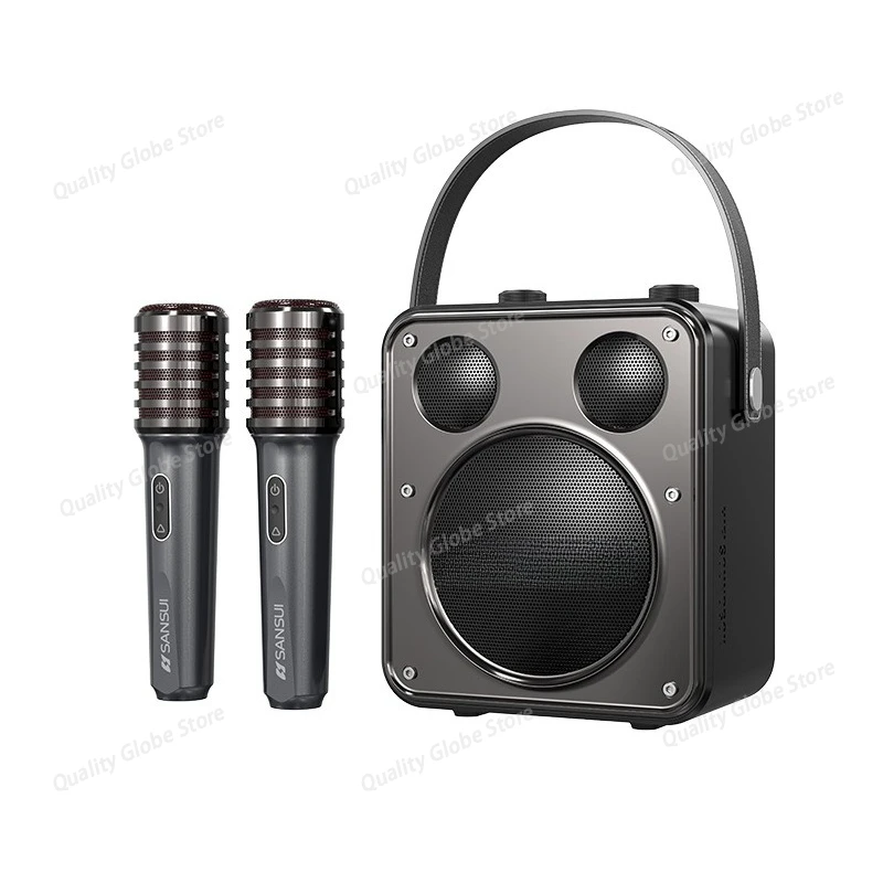 Audio D71 Bluetooth Karaoke Audio Outdoor Singer Home Small Square Dance Speaker with Microphone bluetooth speakers jbl speaker view 6