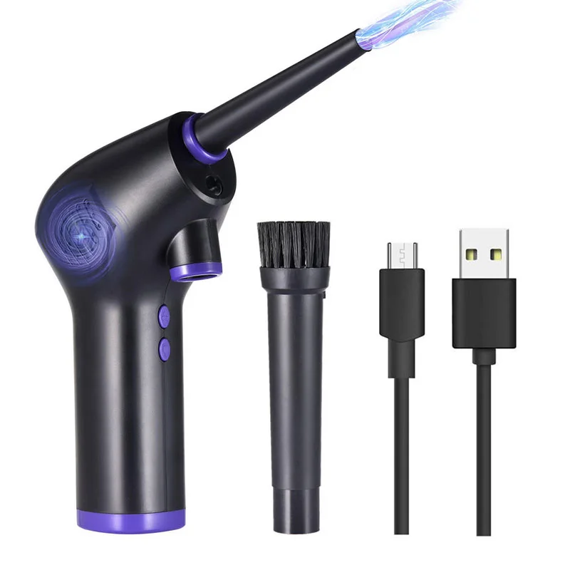 

15000mAh Wireless Air Duster USB Rechargable Dust Blower For Computer PC Keyboard Clean Hair Dryer Electronics Cleaning Tool