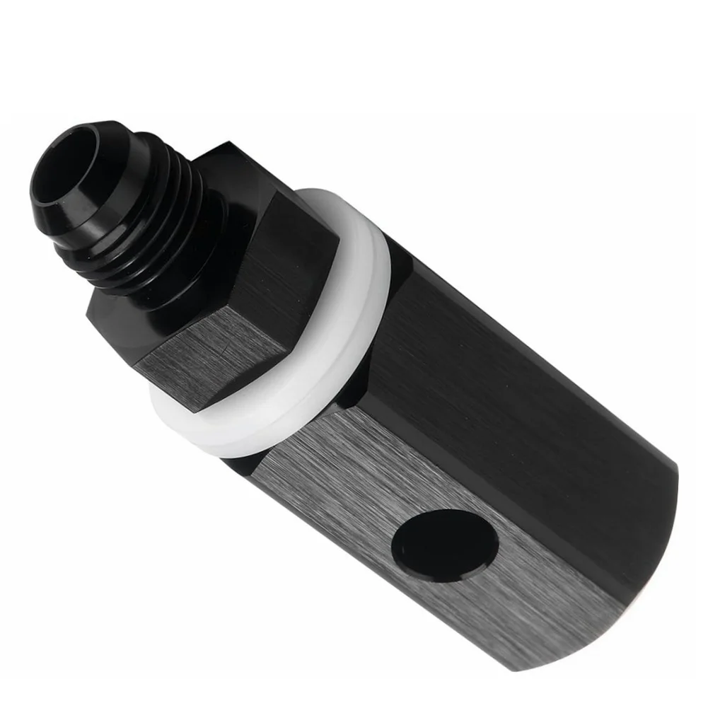 MG26-AN6/AN8/AN10 Fuel Tank Check Valve Aluminum Alloy Fuel Cell Safety Ventilation Valve Connector  For Versatile Use