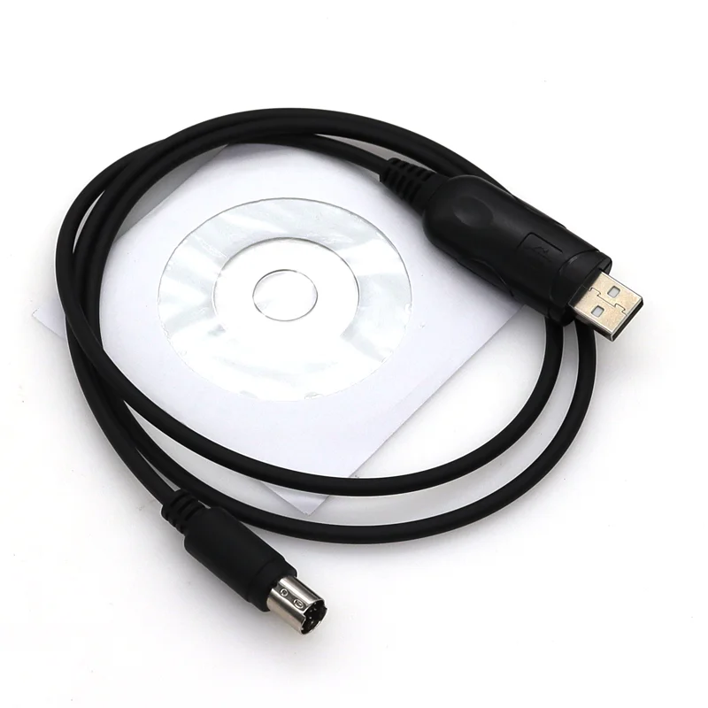 YAESU USB Programming Cable 8pin Cord for FT-817 FT-817ND FT-857 FT-857D FT-897 FT-897D VX-1700 FT-100 FT-100D CT-62 Radio