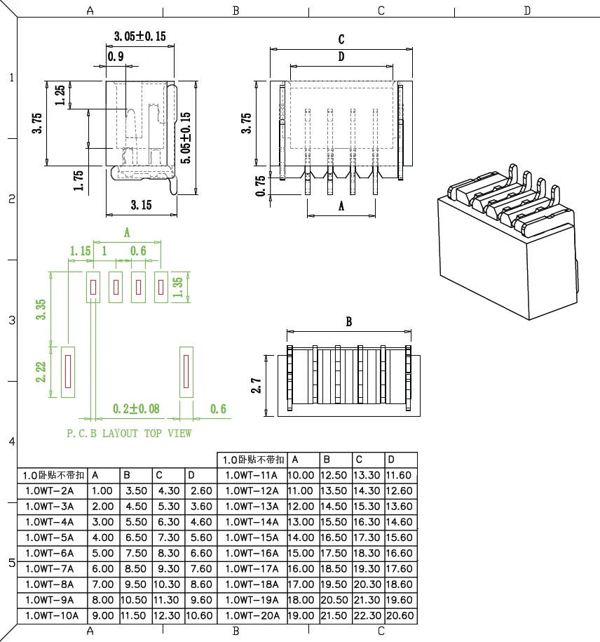 10 ชิ้น/SM08B-SRSS-TB  SM09B-SRSS-TB  SM10B-SRSS-TB  SM11B-SRSS-TB  SM12B-SRSS-TB  SM13B-SRSS-TB  SM14B-SRSS-TB ขั้วต่อ