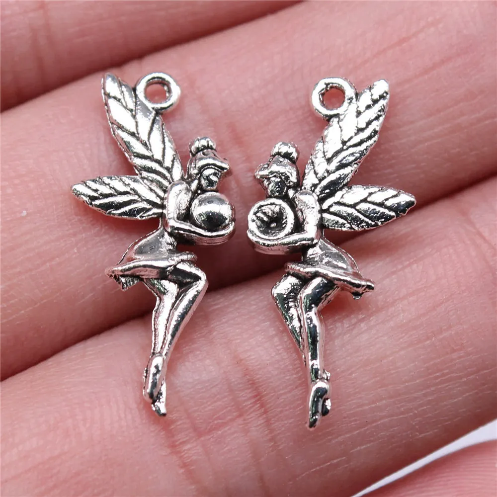 Charms Zinc Alloy Jewelry Angels Watching Over Me For Handmade For Handmade Craft Bracelet