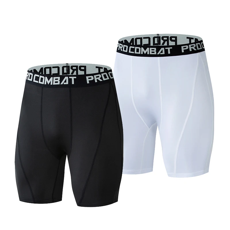 2025 Compression Shorts Men Summer Sportswear Training Tights Gym Fitness Leggings Short Pants Sport Bottoms Running Shorts Men
