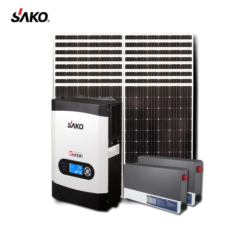 SUNON 5KW lithium battery SOLAR SYSTEM off grid Solar System  Lighting  For Indoor