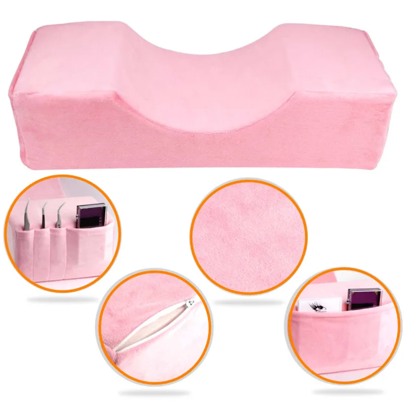 

Lash Pillow Neck Support Eyelash Pillows Soft Grafting Eyelashes Memory Foam Eyelash Extension Professional Makeup Salon