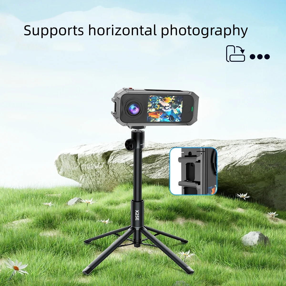 

Металлическая защитная рамка для Insta360 X4 Air, защитный чехол из алюминиевого сплава для Insta360 X4 Air Camera Frame Защитный аксессуар