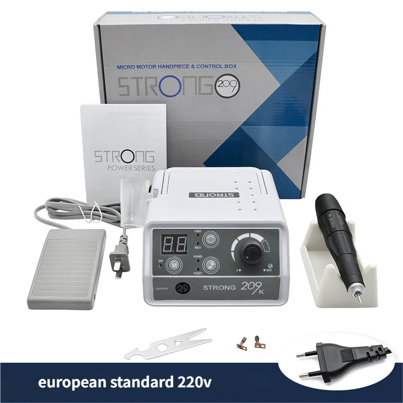 プロ仕様45000RPM電動ネイルドリルマシン低騒音電動彫刻機ネイルサンダーファイルマニキュアサロンツール