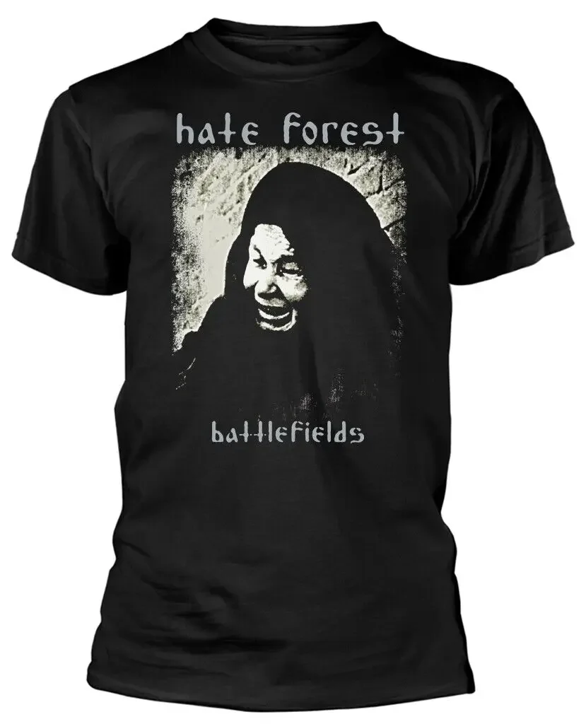 Hate Forest Battlefields Black T Shirt New Official