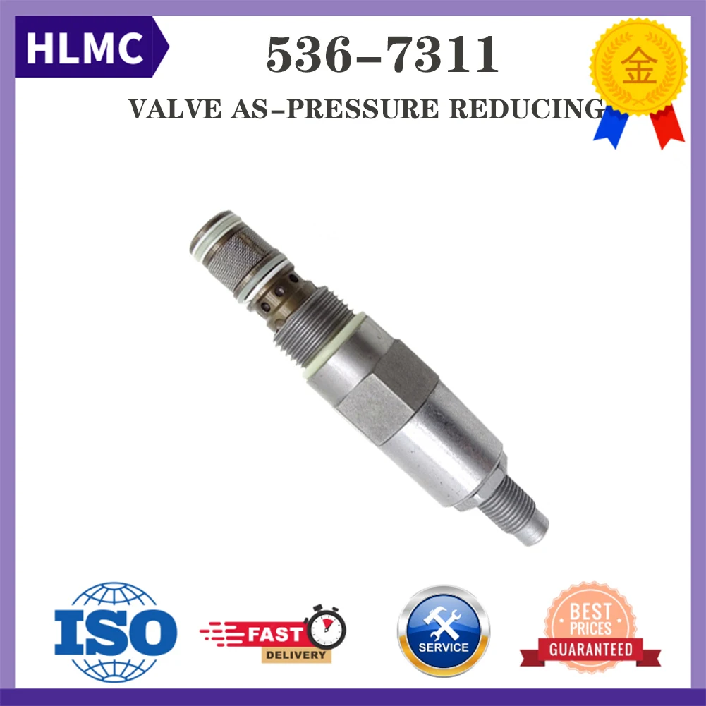 Construction Machinery Excavator Accessories E320GC E326GC E336GC Engine Excavator Parts Solenoid Valve Relief Valve 536-7311