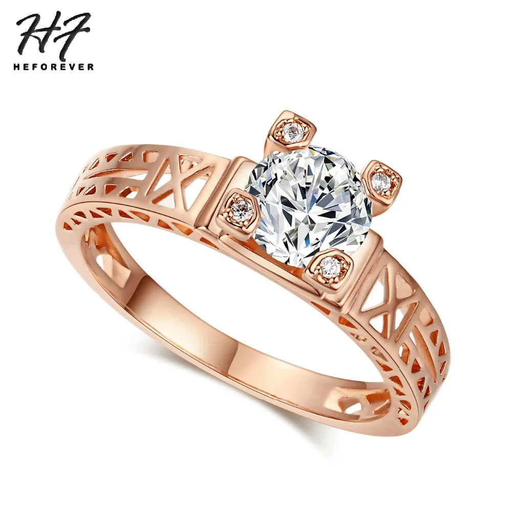 Unique Eiffel Tower Design Rings for Women Sliver Color Romantic Zirconia Crystal Finger Rings R139 R336 Xmas Gift