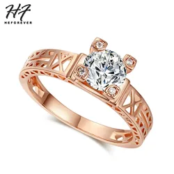 Unique Eiffel Tower Design Rings for Women Sliver Color Romantic Zirconia Crystal Finger Rings R139 R336 Xmas Gift