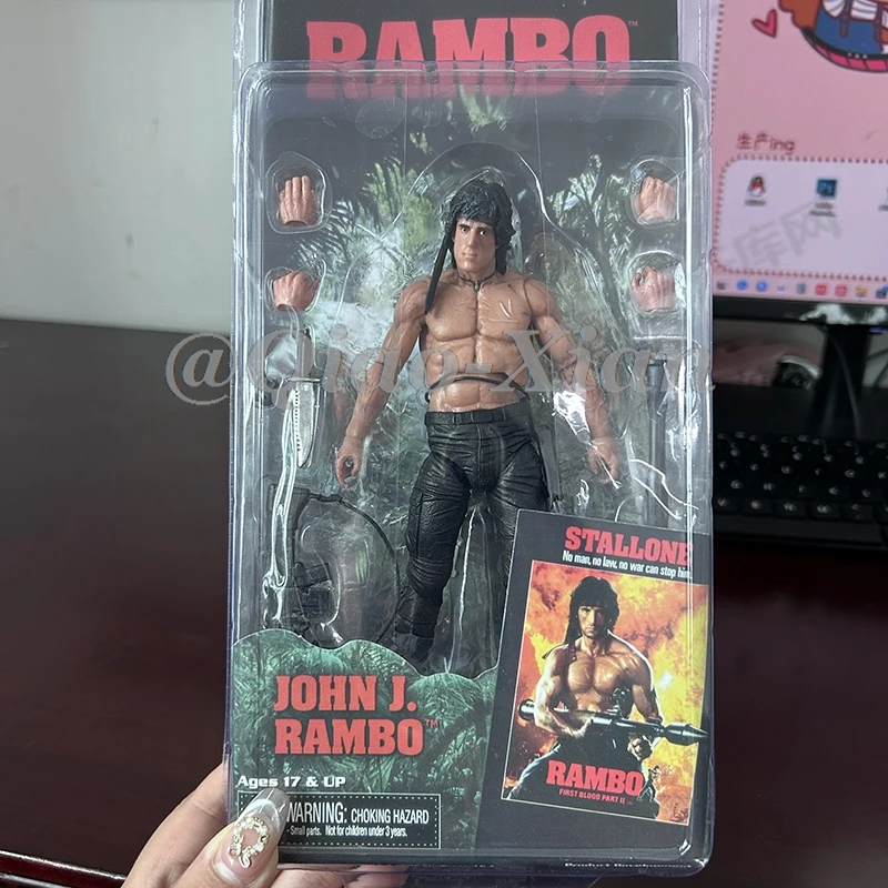 Neca First Blood Ron Kim John J.R Rambo Action Figure Rambo 2015