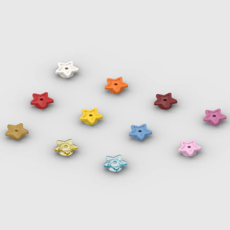 *Star Symbol* Y665 50pcs DIY enlighten block brick part No.11609 Compatible With Other Assembles Particles
