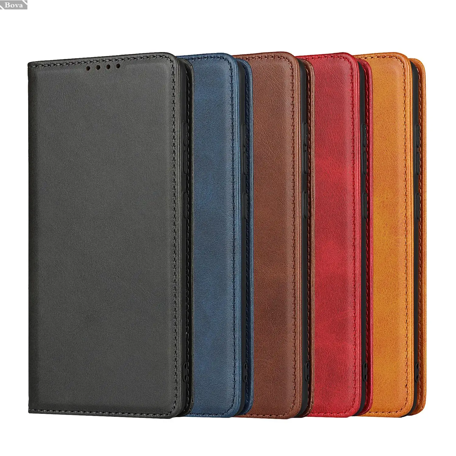 Leather Case for Samsung Galaxy S20 Ultra / S20 FE S20+ 5G Holster Magnetic attraction Flip Cover Case Wallet Bags Fundas Coque