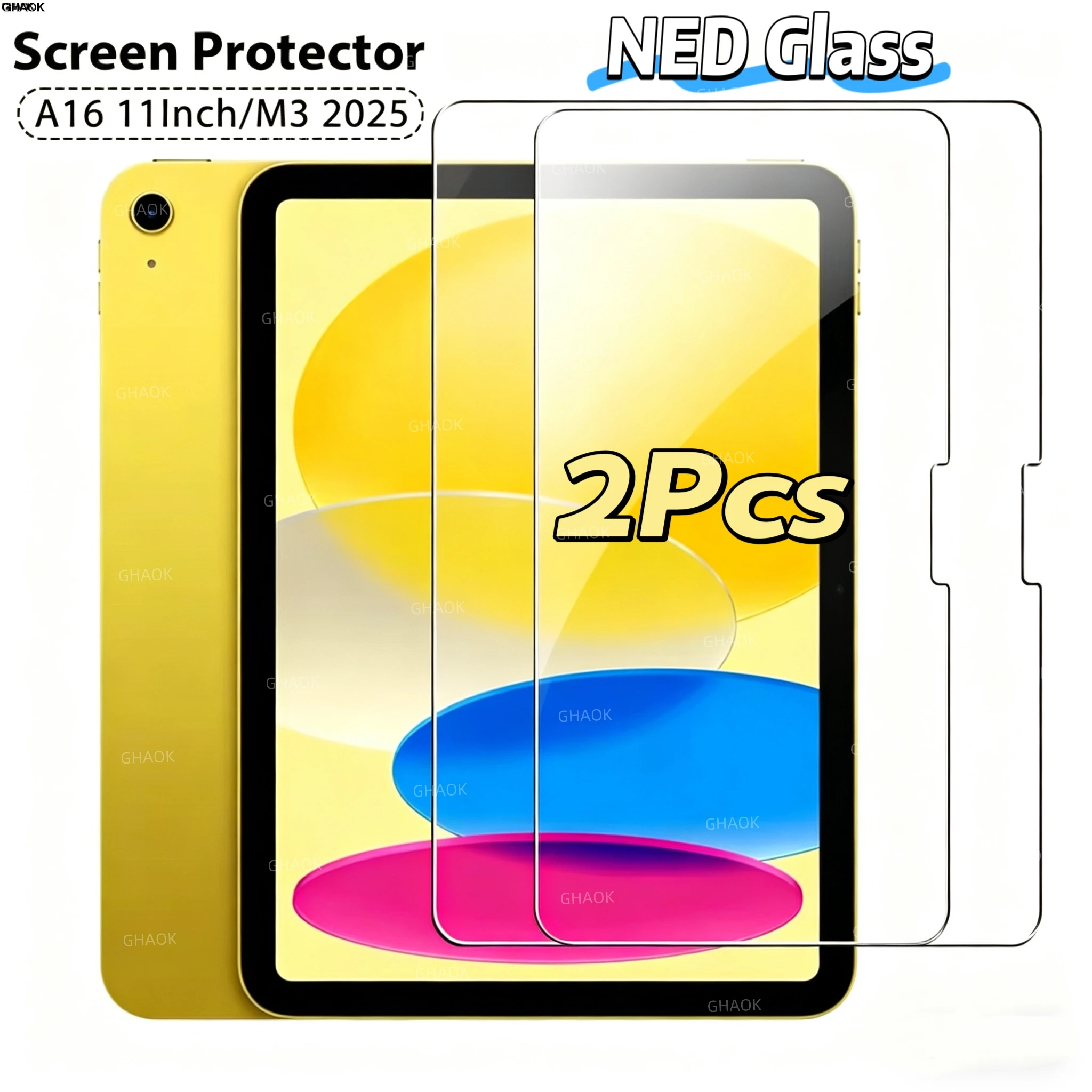 For IPad A16 11th 2025 Tempered Glass Shatterproof Screen Pr