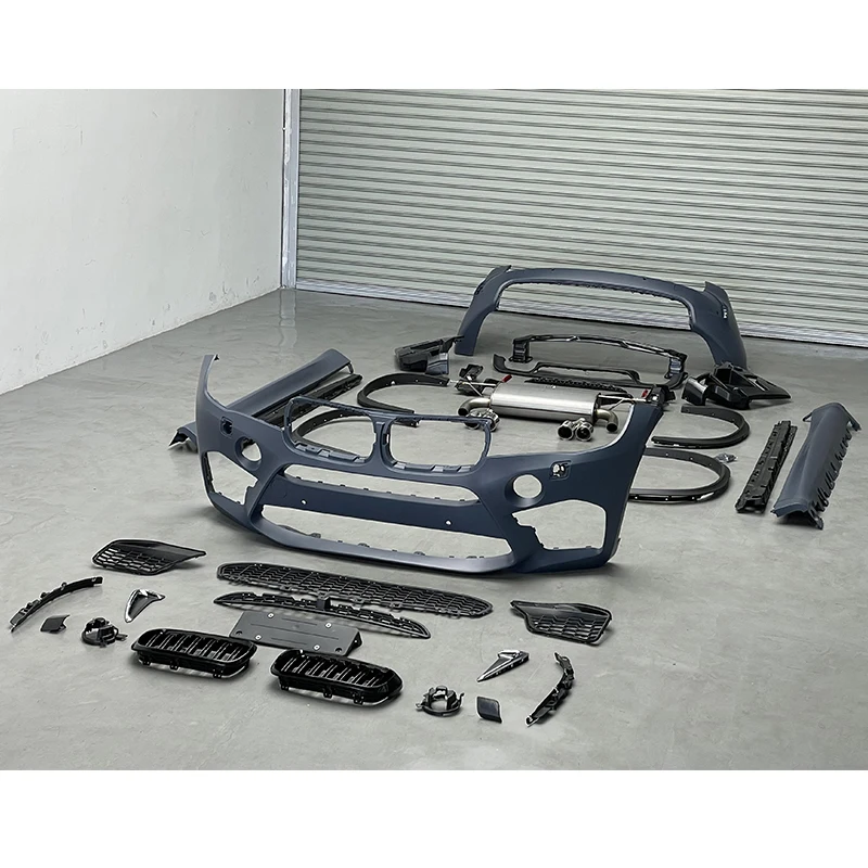 X5 F15 X5M Style Modified Body Kit Front Rear Bumper Fender Grille Exterior Upgrade AccessoriesOld To New Facelift Body Kit