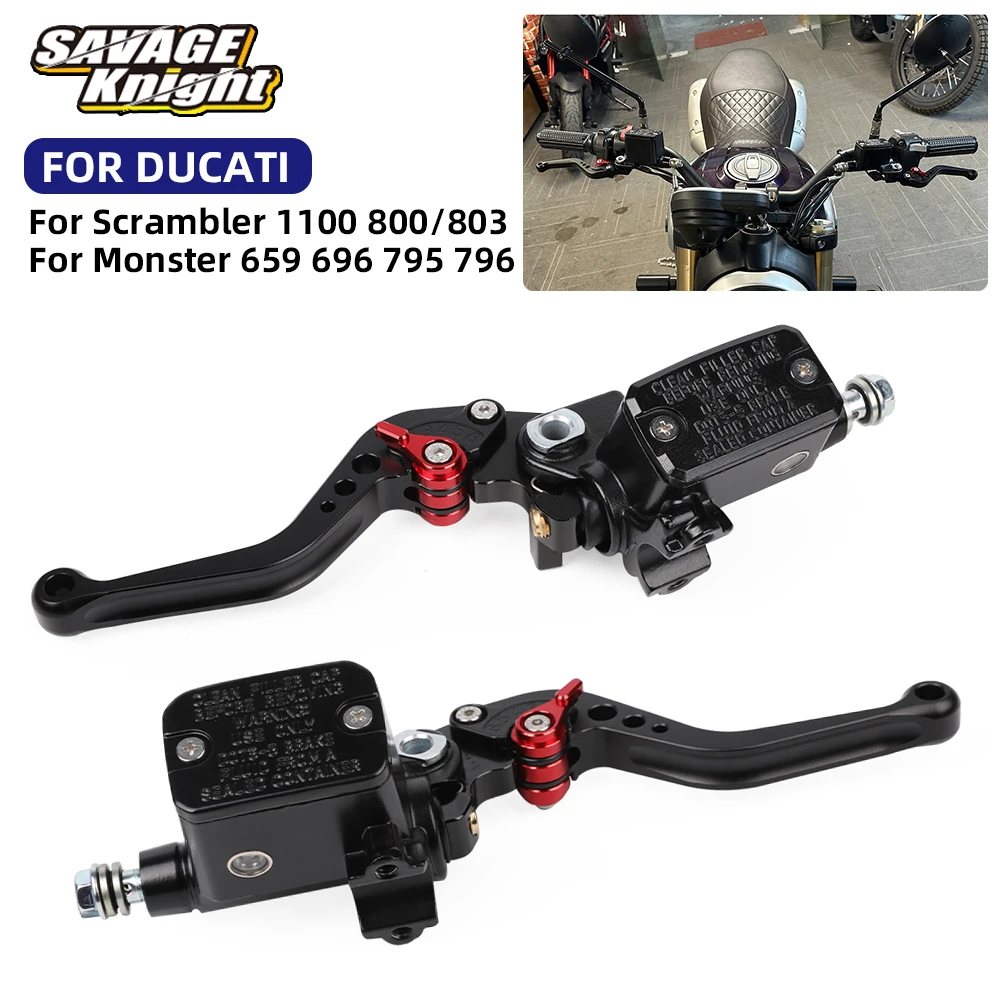 

Мотоциклетный насос главного цилиндра тормозного рычага сцепления для Ducati Scrambler 1100 800/803 Monster DesertX 950 659 696 795 796 ABS