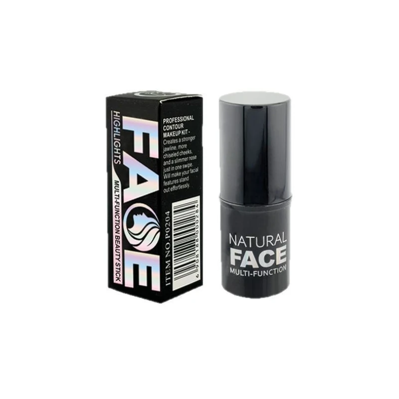 Contorno del viso Bronzer Stick Viso Illumina Evidenziatore Bar Shimmer Evidenziatore Blush Stick Correttore Crema Strumento per il trucco Cosmetici