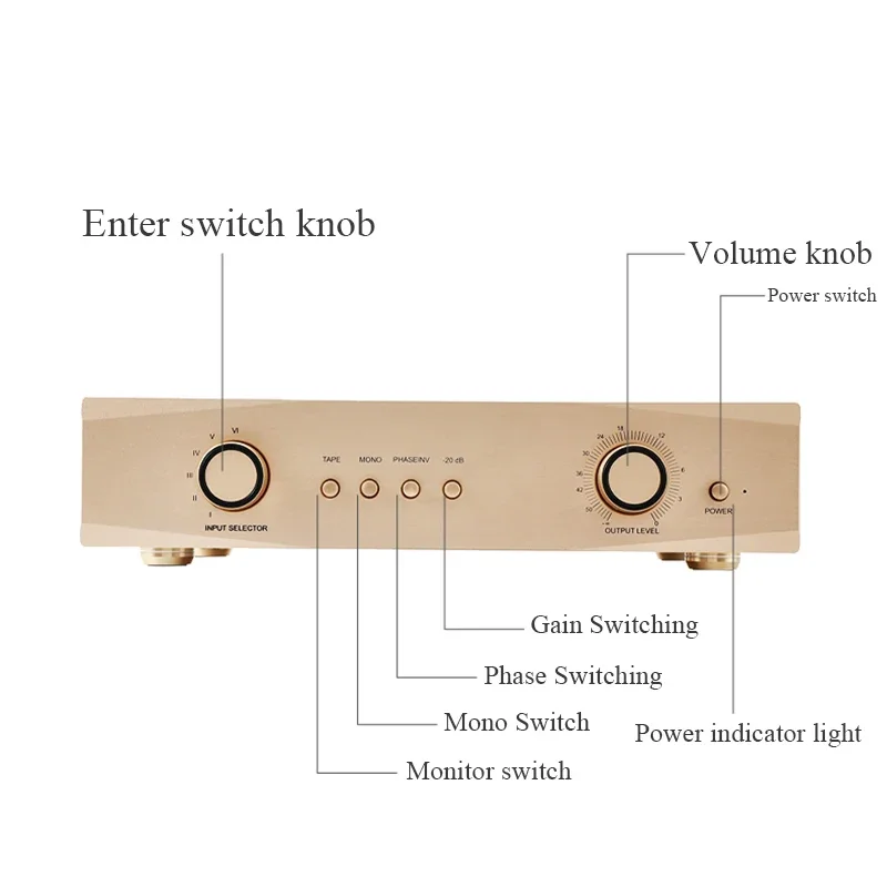 SUQIYA-FM266 MK2 Fever Fully Balanced Front Stage Preaudio Amplifier Reference To The Swiss Famous FM Line