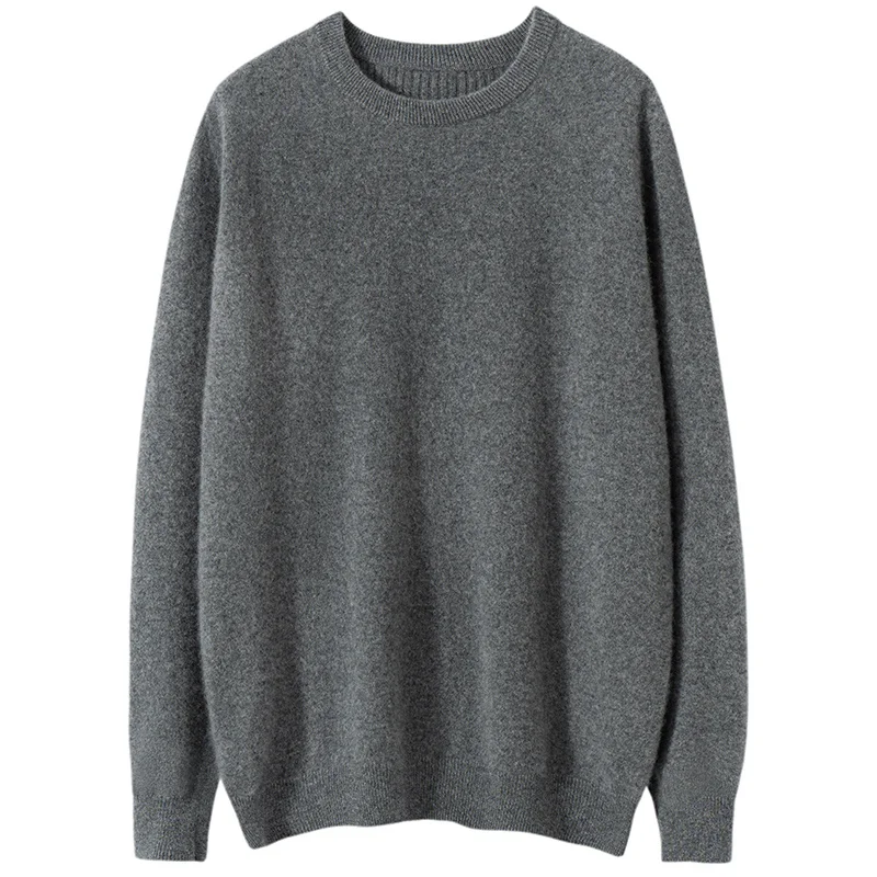 2024 new autumn and winter men\'s cashmere sweater, round neck, casual, daily, popular, warm, cashmere sweater