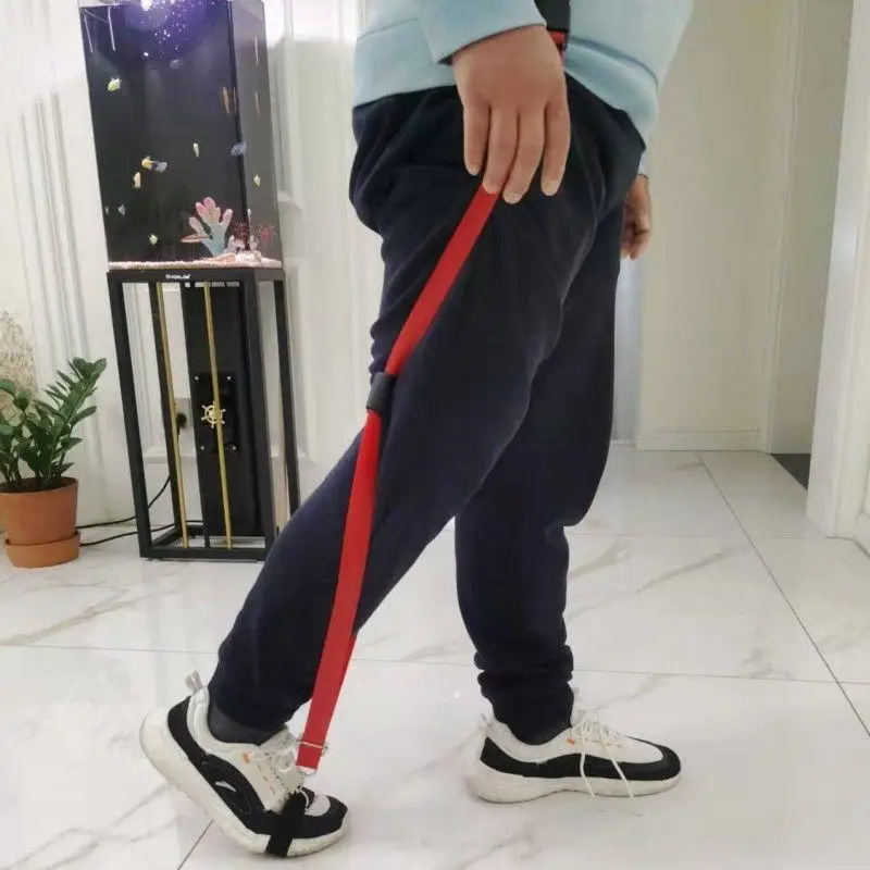 Hemiplegic Patients Walking Assist Strap Stroke Elderly Lower Limb Rehabilitation Training Foot Drop Corrector Mobility Aids