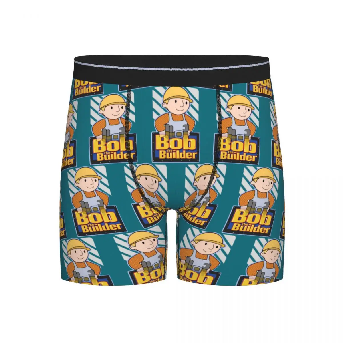 

Long Boxer Underpants Shorts Bob The Builder Panties Men Soft Underwear for Homme Man Boyfriend Gift