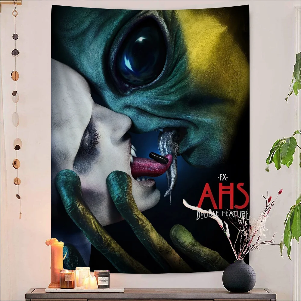 

American Horror Story Movie Hippie Wall Hanging Tapestries Bohemian Wall Tapestries Mandala INS Home Decor