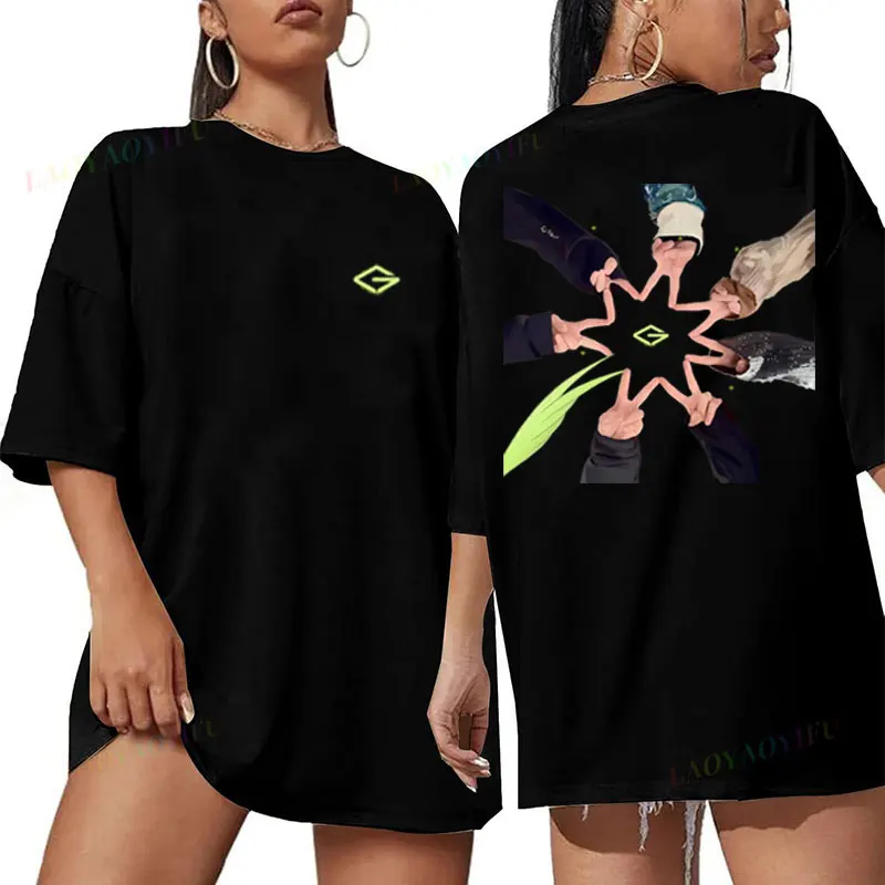 Camiseta KPOP Playera Got7 Forever, camisetas gráficas, gran oferta, camisa de moda, cuello redondo de algodón, ropa popular coreana
