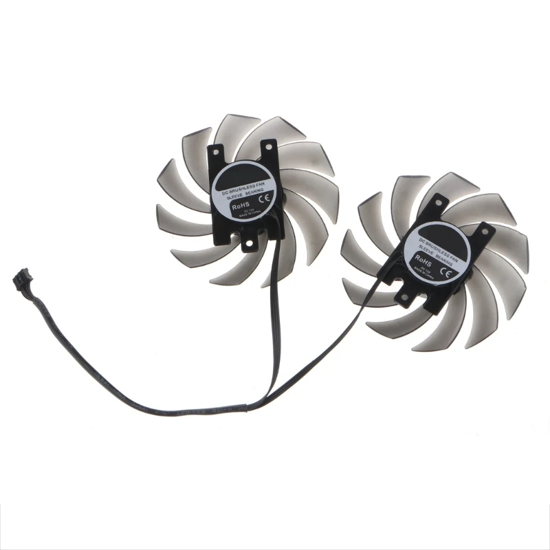 1Piece 86mm Graphics Card Cooling Fan CF-12915S 12V 4Pin for INNO3D RTX2060S GTX1660 GTX1660ti GTX1660S VGA Fan