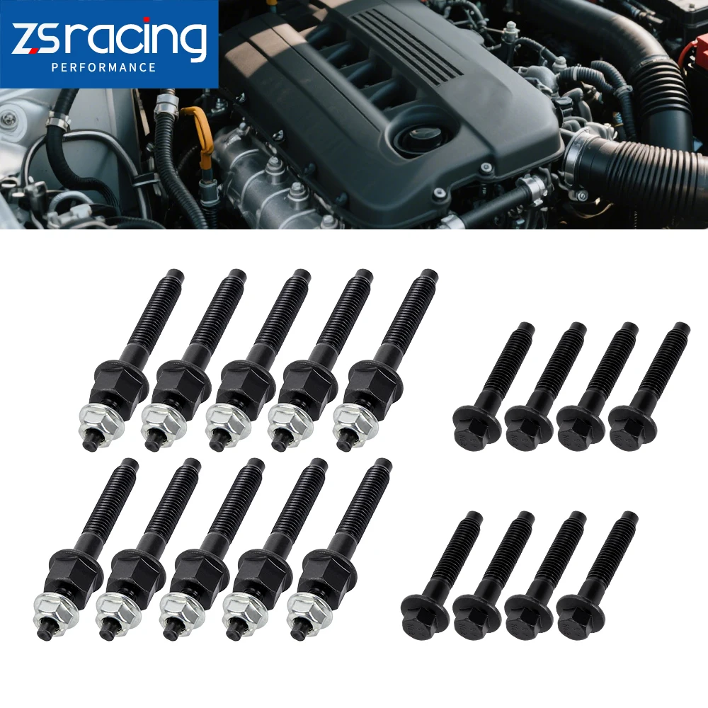 

Exhaust Manifold Bolt Kit Fit For Ram 1500 2500 3500 Chrysler Aspen Jeep Grand 5.7L&6.4L Engines 03309 6509544AA 6507746AA