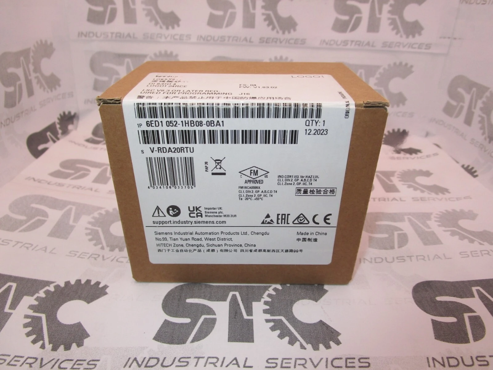 LOGO! PLC Module 6ED1-052-1HB08-0BA1 Original Genuine FAST SHIPPING