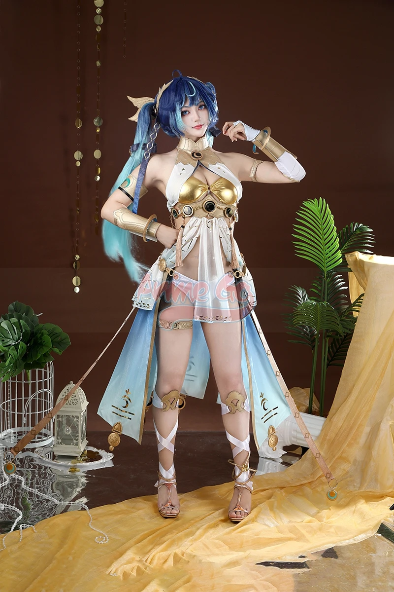 

Game Wuthering Waves Luno Cosplay Costume Iuno Outfit for Women Role Play