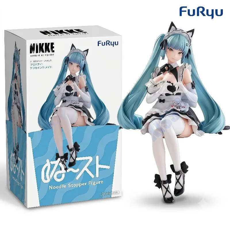 100% Оригинальные коллекционные фигурки FuRyu Noodle Stopper NIKKE Privaty Unkind Maid Version для декора рабочего стола и дома, подарки, в наличии