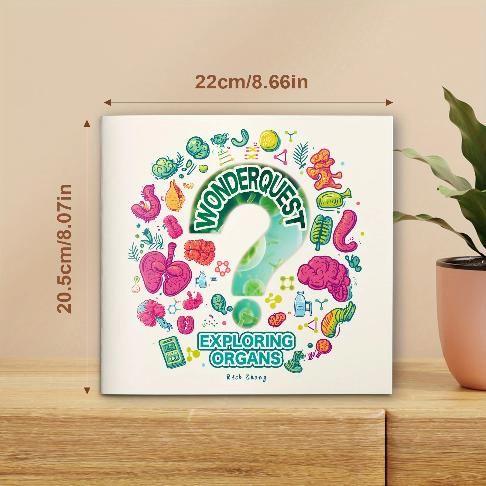 WonderQuest: Exploring Organs, A curious, kid-friendly journey inside the body to meet the heart, lungs