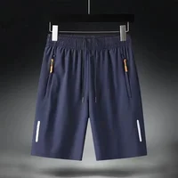 Summer Men Shorts Ice Silk Running Gym Sport Shorts Quick Dry Breathable Beach Short Pant Fitness Jogging Cool Casual Sportswear 4