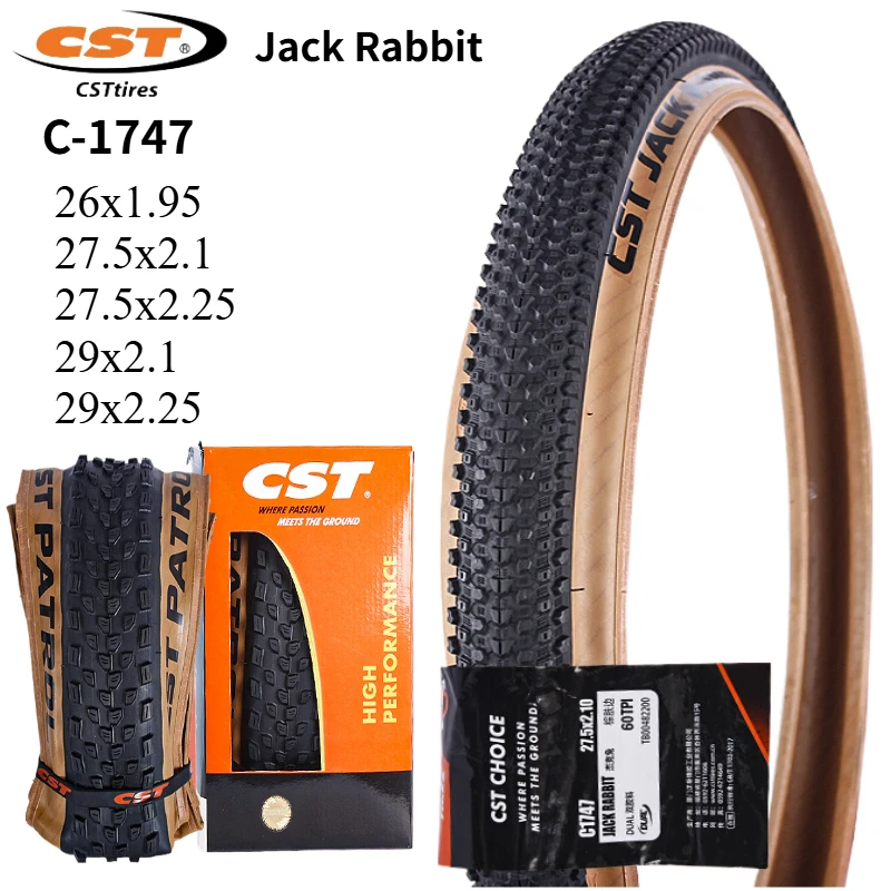 CST C1747 Jack Rabbit 29inch 29*2.25 Mountain Bike Tire Parts 27.5*2.10 2.25 Off Road Tire Puncture Resistant 29er bicycle tyre